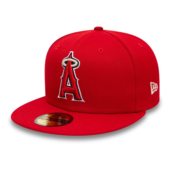 LA Angels Authentic On Field 59FIFTY Lippis Punainen - New Era Lippikset Verkossa FI-174953